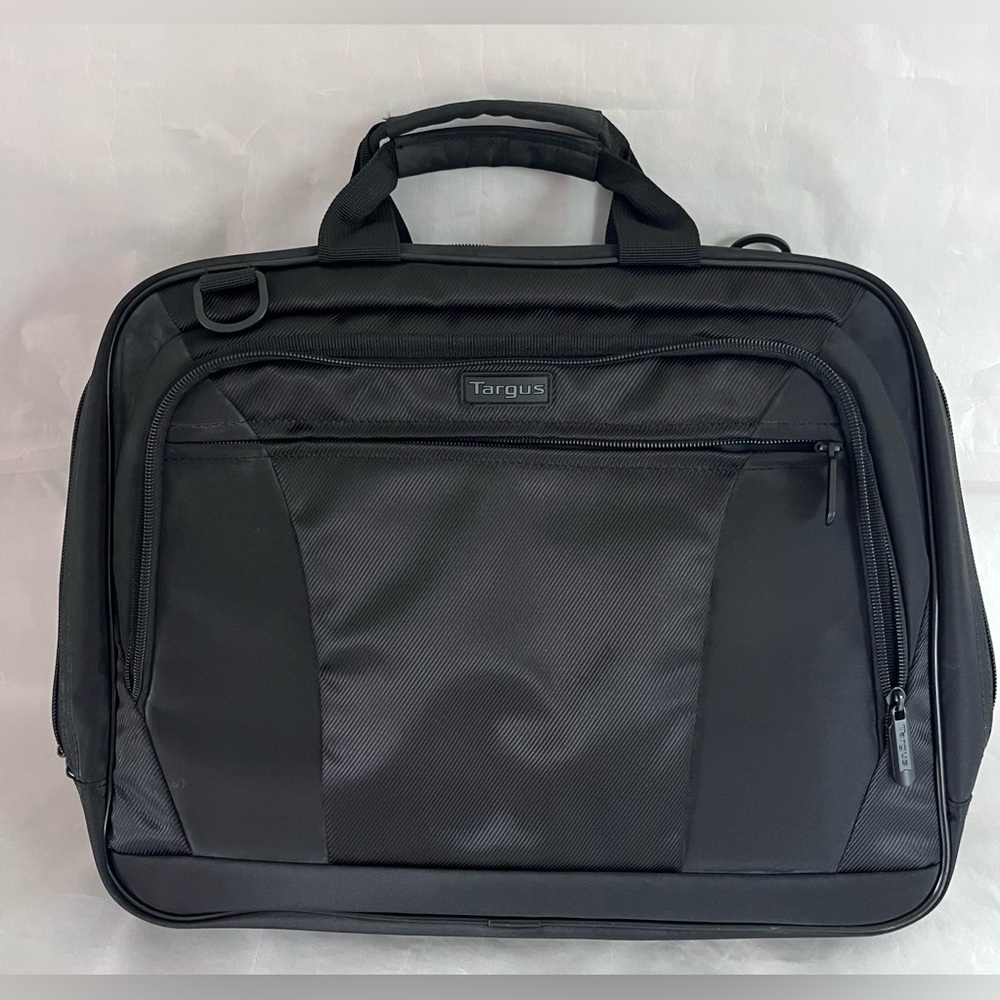 Targus Black and Gray Laptop Bag Executive Briefcase